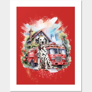 Dog - Dalmatian Posters and Art